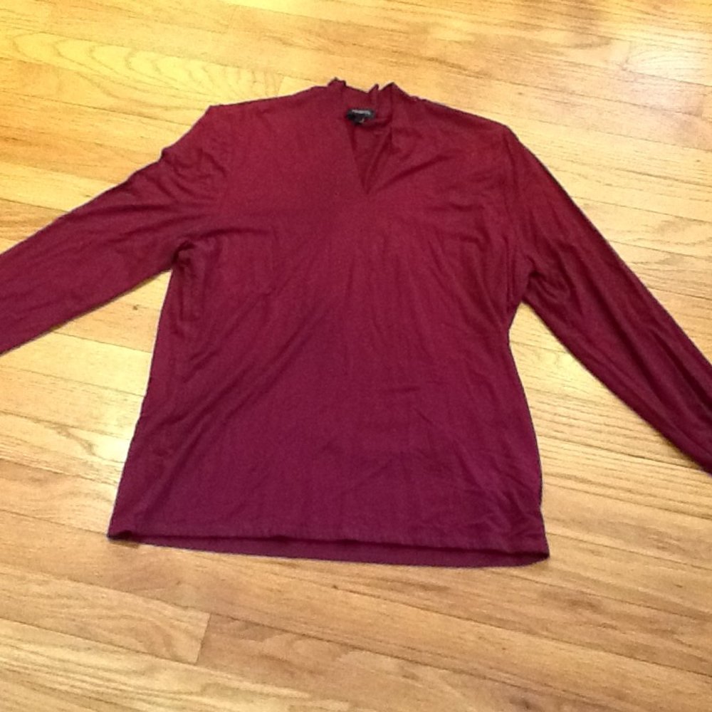 Talbot's Super Soft V-Neck Layering Top